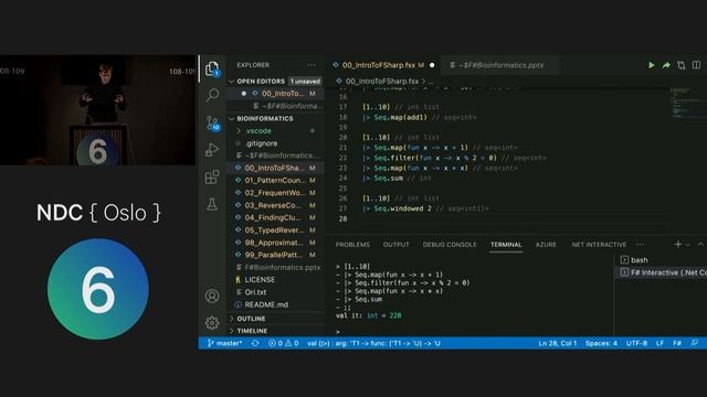 Applied Functional Programming in Computational Genomics - Jamie Dixon - NDC Oslo 2022 смотреть онлайн