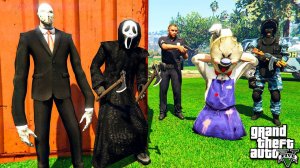 КРИК И СЛЕНДЕР СПАСАЮТ МОРОЖЕНЩИКА В ГТА 5 МОДЫ! ОБЗОР МОДА В GTA 5! ИГРЫ ГТА ВИДЕО MODS