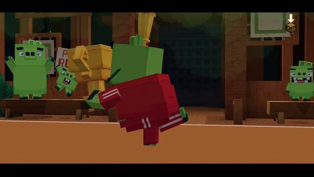 Angry birds minecraft all bosses смотреть онлайн
