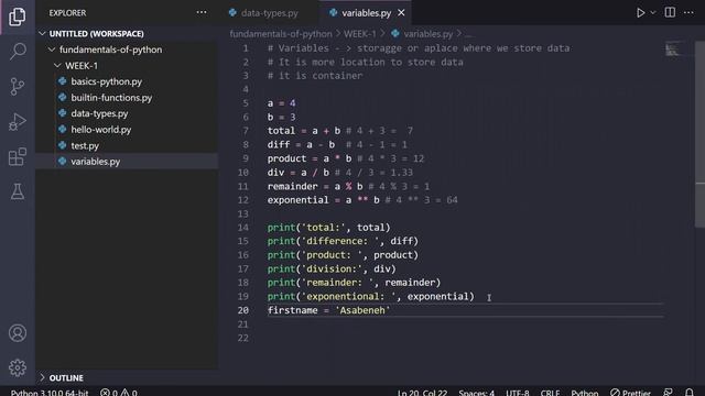 01-06 Variables смотреть онлайн