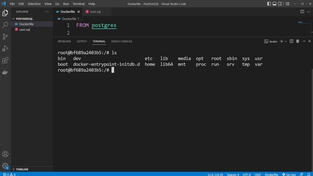 How to run PostgreSQL inside a Docker container смотреть онлайн
