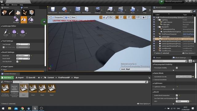 Unreal Engine 4 Tutorial - World Composition смотреть онлайн