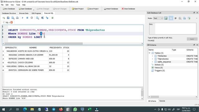 3️⃣4️⃣➖✅ FORMULARIO PRODUCTOS (TERCERA PARTE) ▶️SQLITE - VBA (VISUAL BASIC PARA APLICACIONES)? смотреть онлайн
