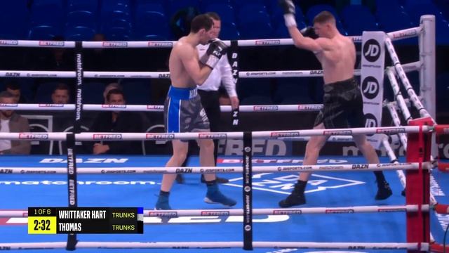 Thomas Whittaker-Hart vs Ben Thomas (Full Fight: Wood vs Conlan undercard) смотреть онлайн