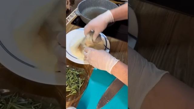 Готовим наш улов #свежая рыба #плотва # густера