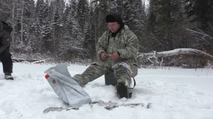 зимняя рыбалка на хариуса/декабрь 2023/неплохой клев