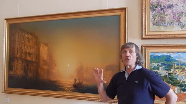 Ливадия: открытие выставки художника Сергея Бочарова смотреть онлайн