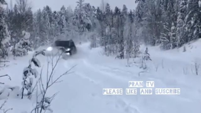 ALL NEW TOYOTA LAND CRUISER 200 KING OFFROAD ON SNOW смотреть онлайн