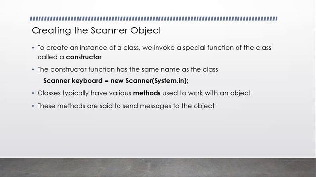 Introduction to Console Input Using Scanner смотреть онлайн
