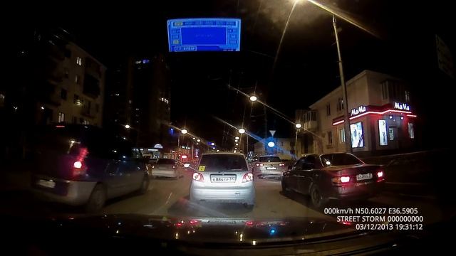 Видеорегистратор с антирадаром Street Storm 7510-G ночь Белгород смотреть онлайн