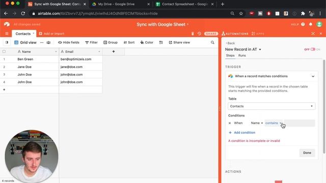Tutorial: Syncing Airtable and Google Sheets & Avoid an Infinite Loop смотреть онлайн