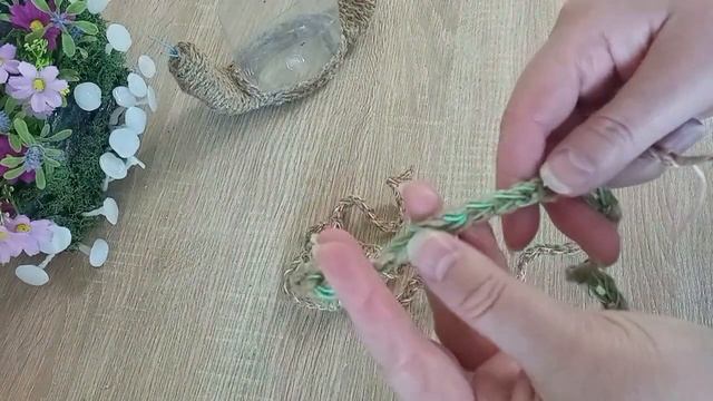 Очаровательный декор Улитка из пластиковой бутылки смотреть онлайн