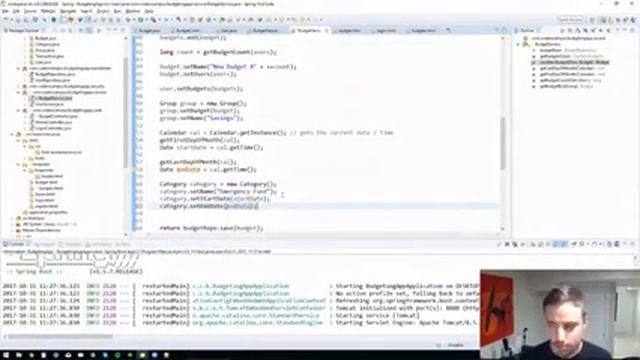 Today we're continuing our journey of creating a budgeting application with Java using Full-sta смотреть онлайн