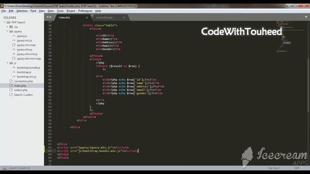 How to Search Data From Database Table| Javascript | JQuery | MySQL | PHP |Filter Data From Table смотреть онлайн