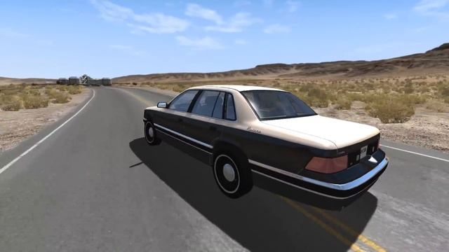 BeamNG.drive - Large Spinner with Ball and Chain Against Cars смотреть онлайн