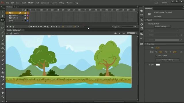 How to create a simple Car Animation - 2D Animation Tutorial #animation #tutorial смотреть онлайн