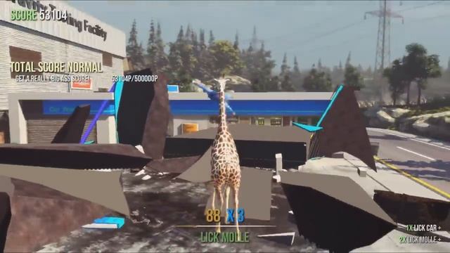 ч.13 Играю в Goat Simulator - Симулятор Жерафа (упоротый друг камень) смотреть онлайн