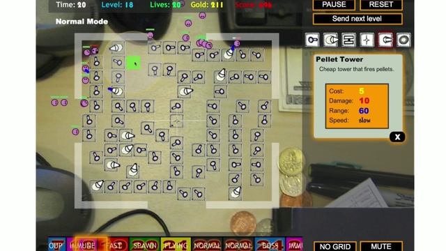LITTLE CREEPS!! | A Girl Games | Desktop Tower Defense смотреть онлайн