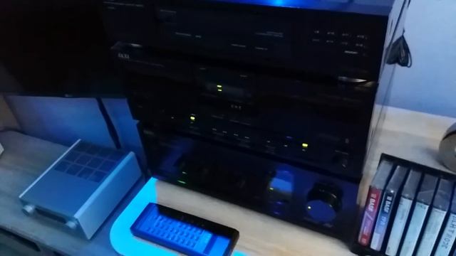 Akai Integra AM-M570 źródło Akai Deck HX-M670W + Yamaha NSBP182 Speakers смотреть онлайн
