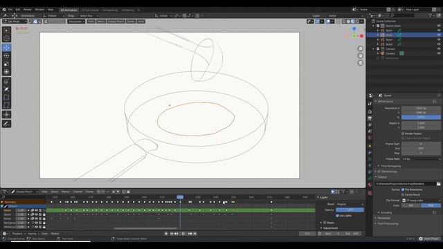 Animating an Anime Cooking Scene with Grease Pencil! (Part 1/2) | Blender 2.9 смотреть онлайн