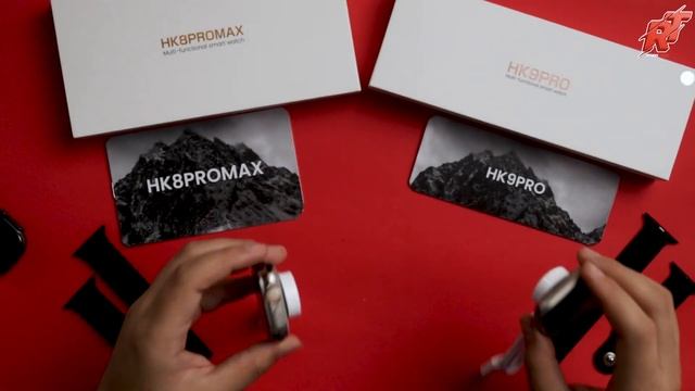 الفرق بين ساعة Hk8 Promax و ساعة Hk9 Pro