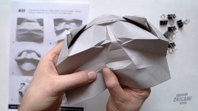 ? Origami Mask Tutorial - Mask 22 - By Fynn Jackson смотреть онлайн