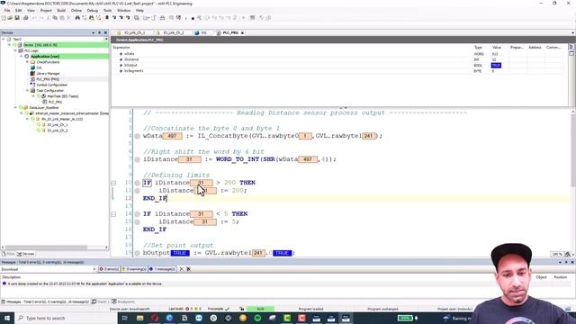 Interfacing ctrlX CORE with IO-Link master via EtherCAT смотреть онлайн