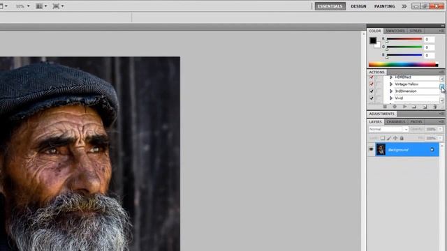 Photoshop CS5 - HDR Effect Preset + Actions - Tutorial смотреть онлайн