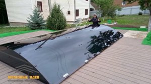 Навесы для бассейна от «Железных Идей» – ЗАЩИТА ВАШЕГО БАССЕЙНА В ЛЮБОЕ ВРЕМЯ ГОДА