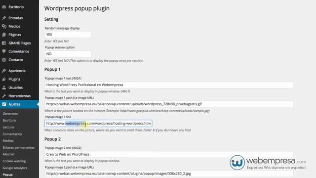 Ventanas emergentes o popup en WordPress смотреть онлайн
