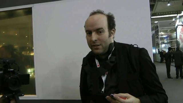 Знакомство с Nicolas Charbonnier на MWC 2013 года