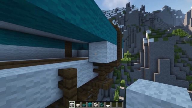 Красивый Дирижабль для Выживания в 1.19 Minecraft ! смотреть онлайн