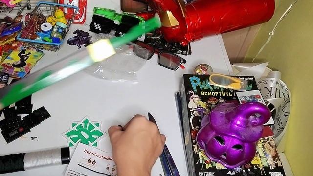 РАСПАКОВКА КАТАНЫ из АНИМЕ "КЛИНОК РАССЕКАЮЩИЙ ДЕМОНОВ"! смотреть онлайн