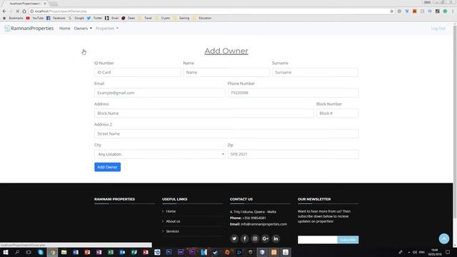Ramnani Properties - Real Estate Company. Java Desktop Application & Web Application смотреть онлайн