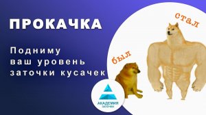 Прокачка. Повышение качества заточки маникюрных кусачек. Обучение и персональные консультации