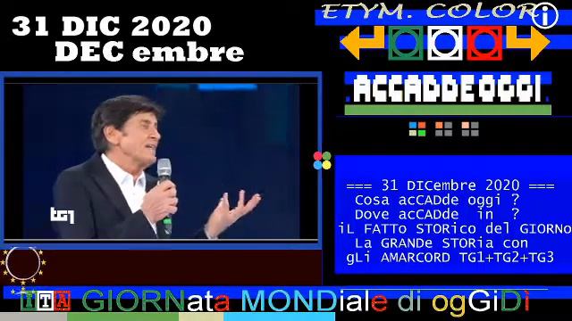 TG1 31 dic 2020 anteprima della prima serata: L'ANNO CHE VERRà (2021) con Amadeus смотреть онлайн