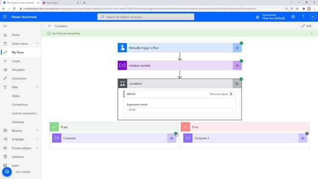 Condition (React to Data!) Action | Power Automate смотреть онлайн