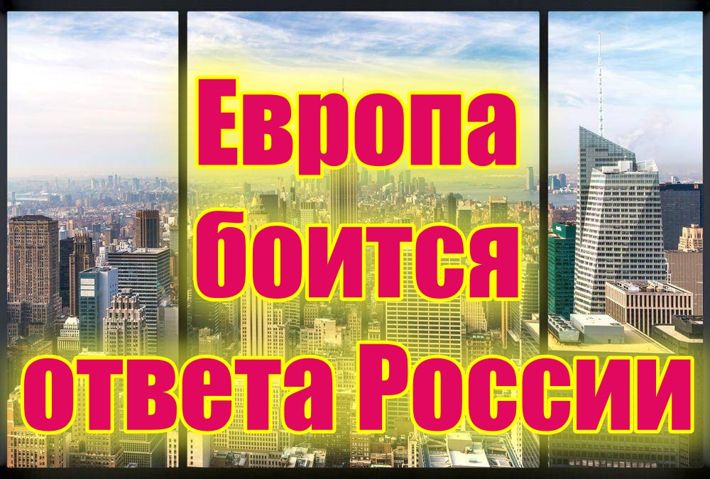 Европа боится ответа России