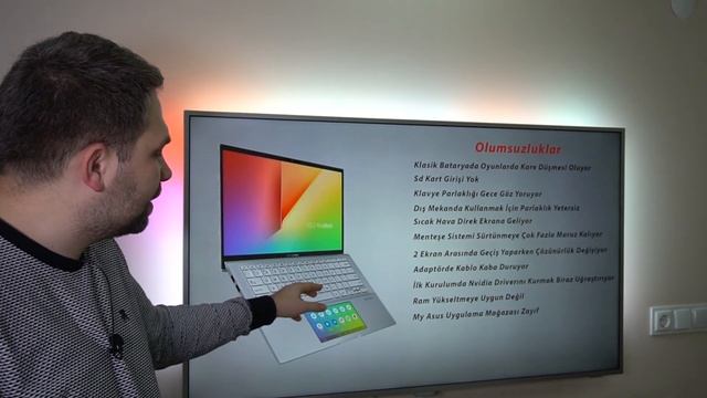 Asus VivoBook S14 S432 Notebook İncelemesi / ScreenPad 2.0 İki Ekranlı Laptop смотреть онлайн