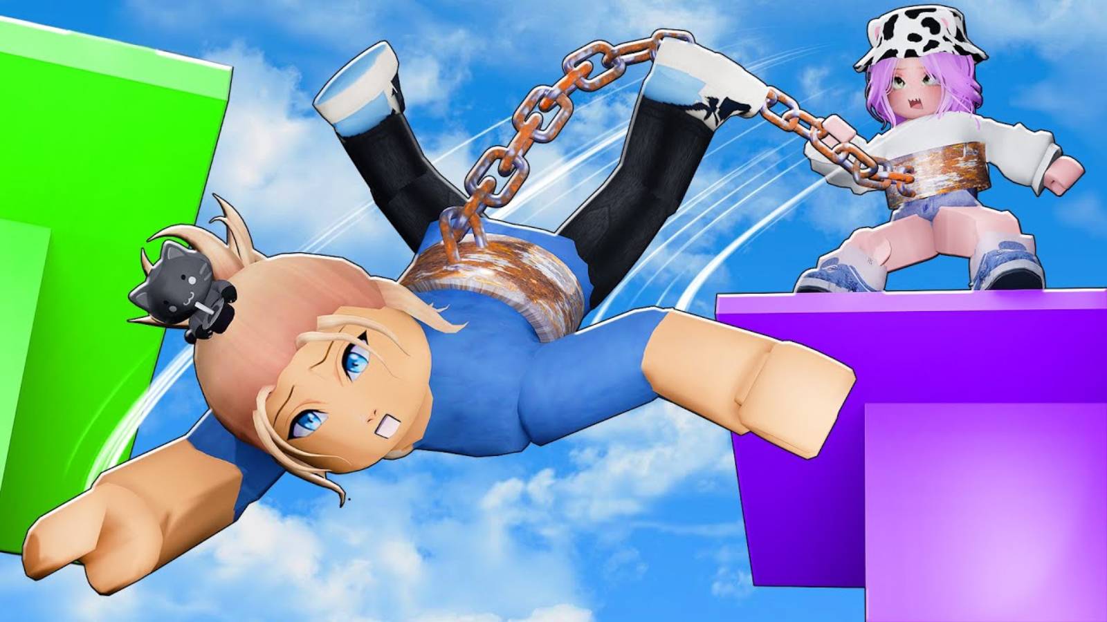 МЫ СВЯЗАНЫ КИСИКАМИ! Roblox смотреть онлайн