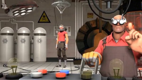 RUS | Engineer's new inventions | Новые изобретения инженера | Перевод #teamfortress2