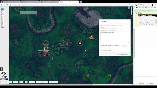 Roll20 Macro Series: Hidden rolls for stealth, perception, etc смотреть онлайн