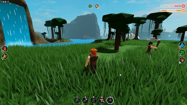 играем с другом в роблокс The Survival Game #роблокс смотреть онлайн