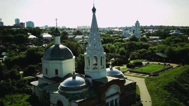 Съёмка с дрона. Серпухов. Соборная гора 2021 смотреть онлайн