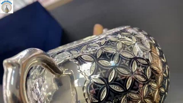 Кубачинская серебряная конфетница-сахарница "Гармония" (english subtitles) смотреть онлайн