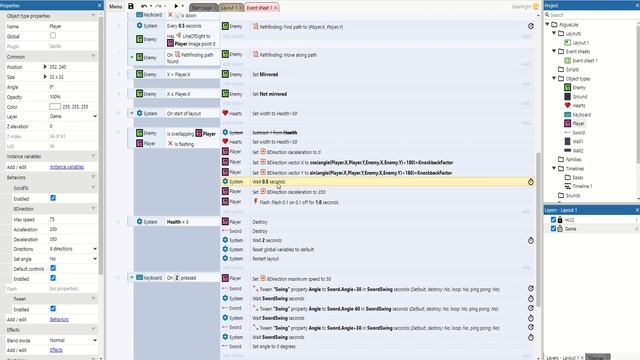 Top down Rogue Like 8. Bug fixes and knockback смотреть онлайн