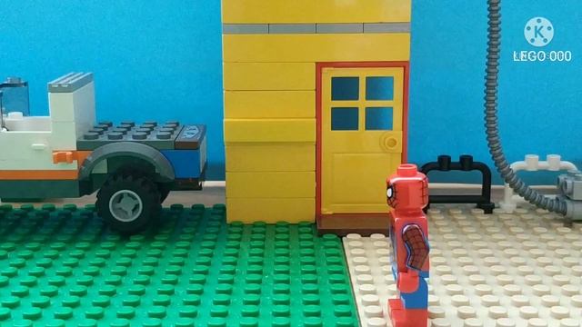 Lego Spider Man vs. Doctor Octopus | Lego stop motion смотреть онлайн