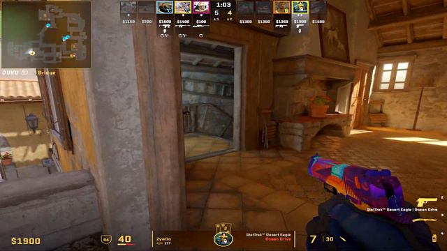 ZywOo 31 frag & 68% HS inferno game POV! смотреть онлайн