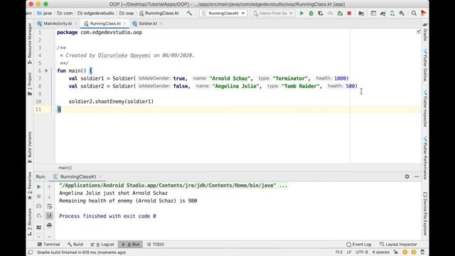 8. Object Oriented Programming 1:4 смотреть онлайн