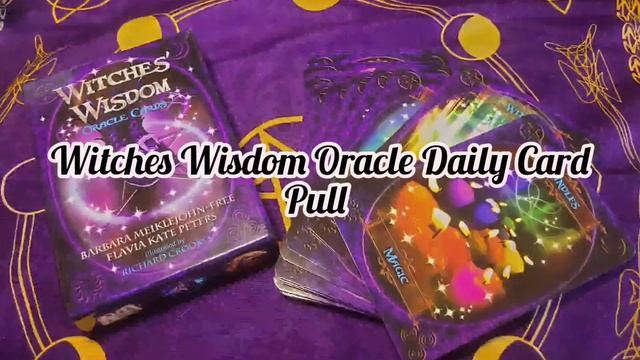 Witches Wisdom Oracle Daily Card Pull смотреть онлайн